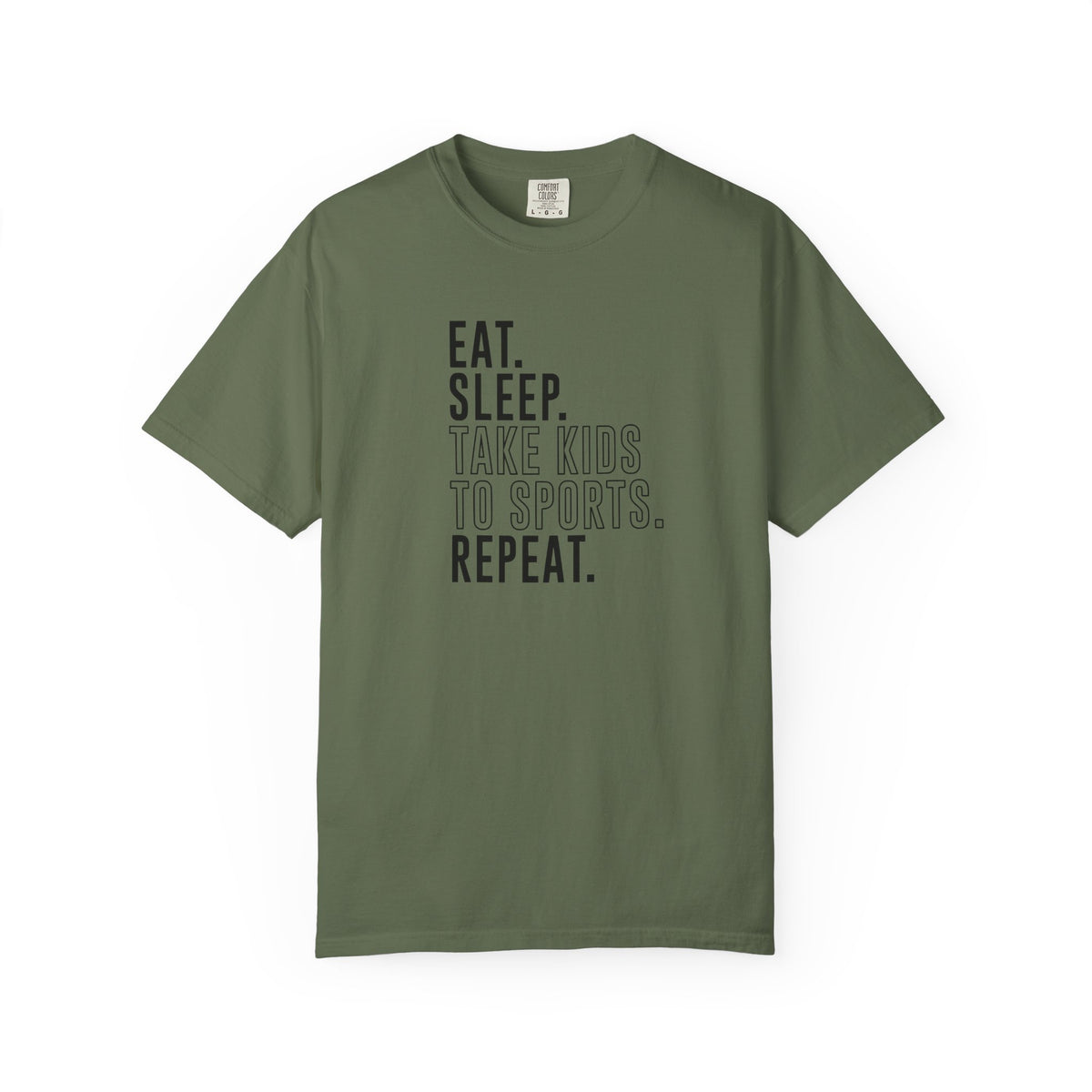 Eat Sleep, Take Kids Comfort Colors T-shirt