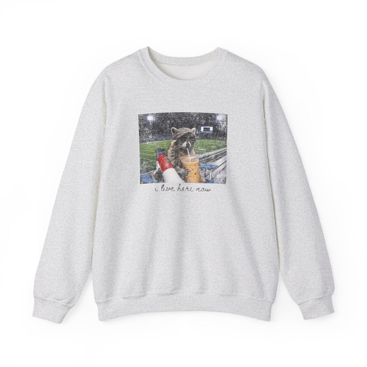 I Live Here Now Crewneck Sweatshirt