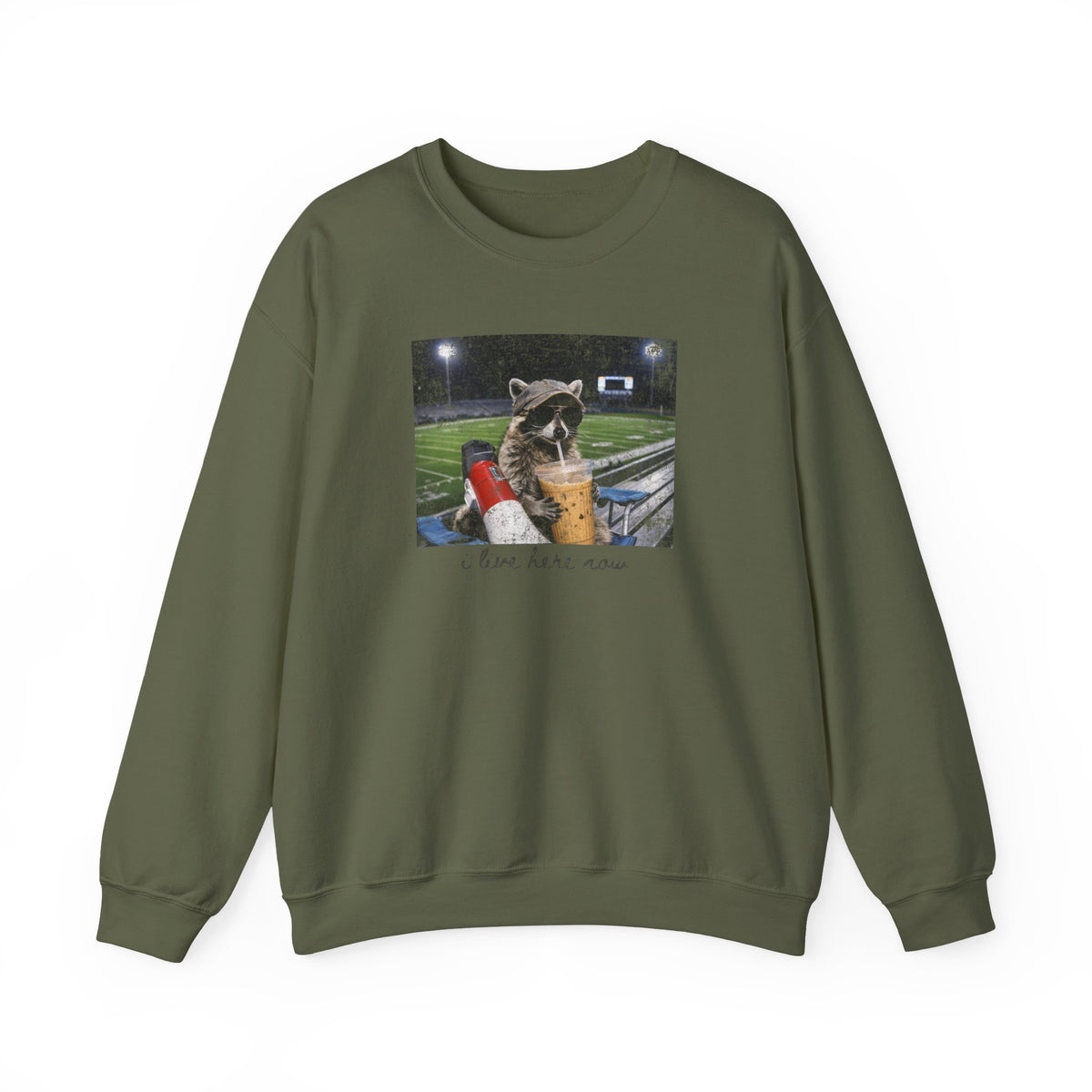 I Live Here Now Crewneck Sweatshirt