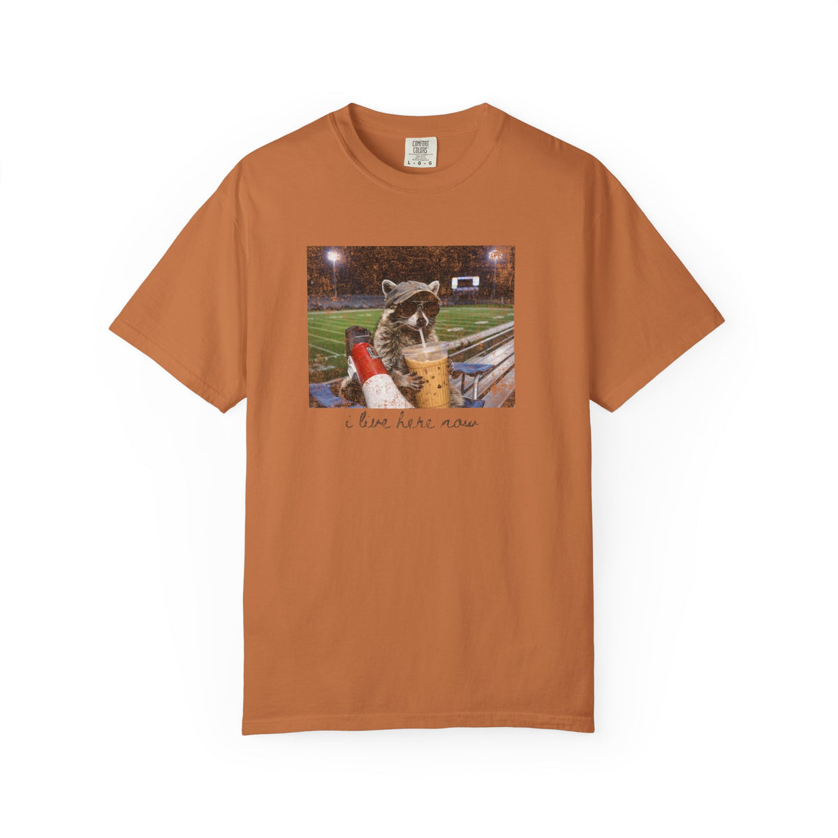 I Live Here Now Comfort Colors T-shirt