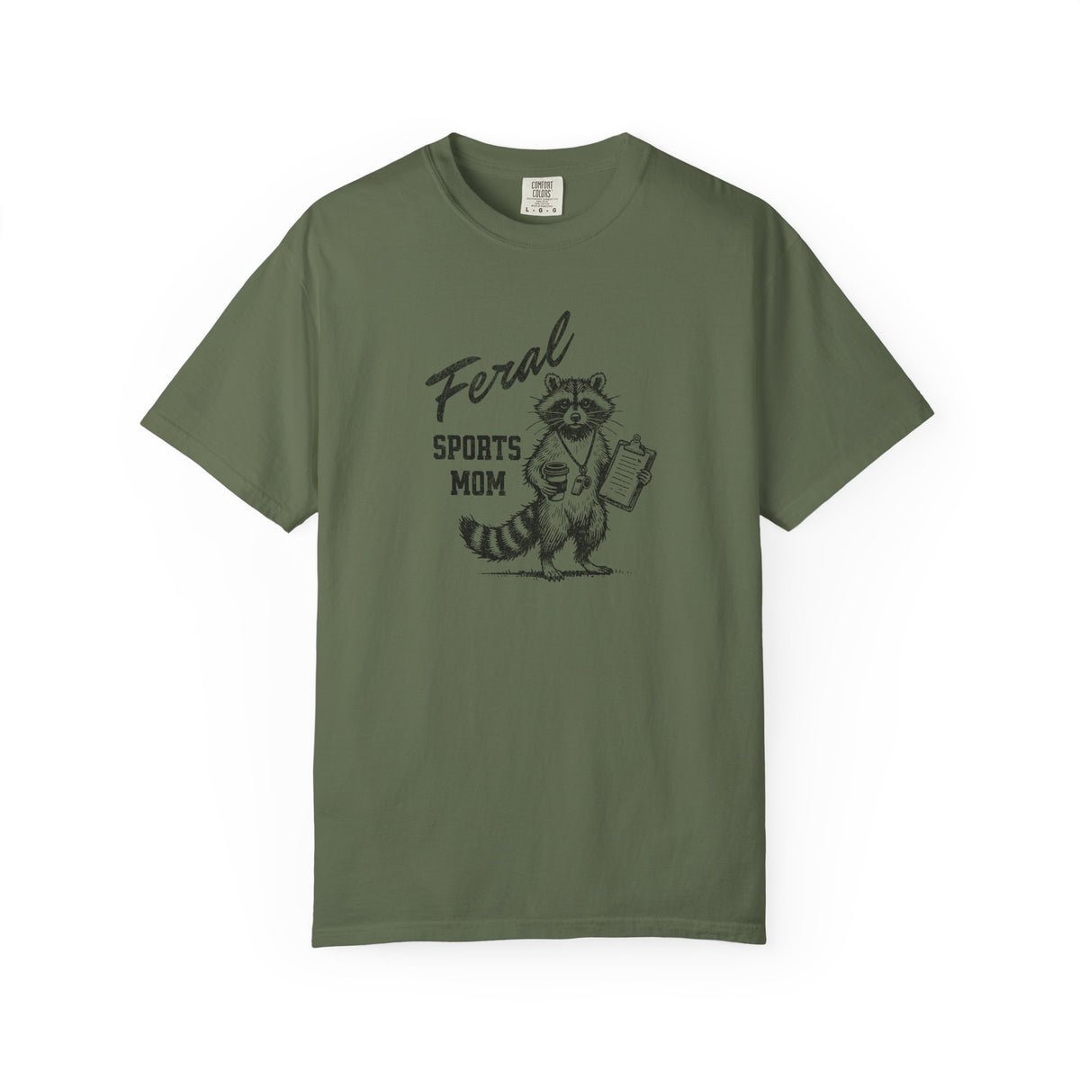 Feral Sports Mom Comfort Colors T-shirt
