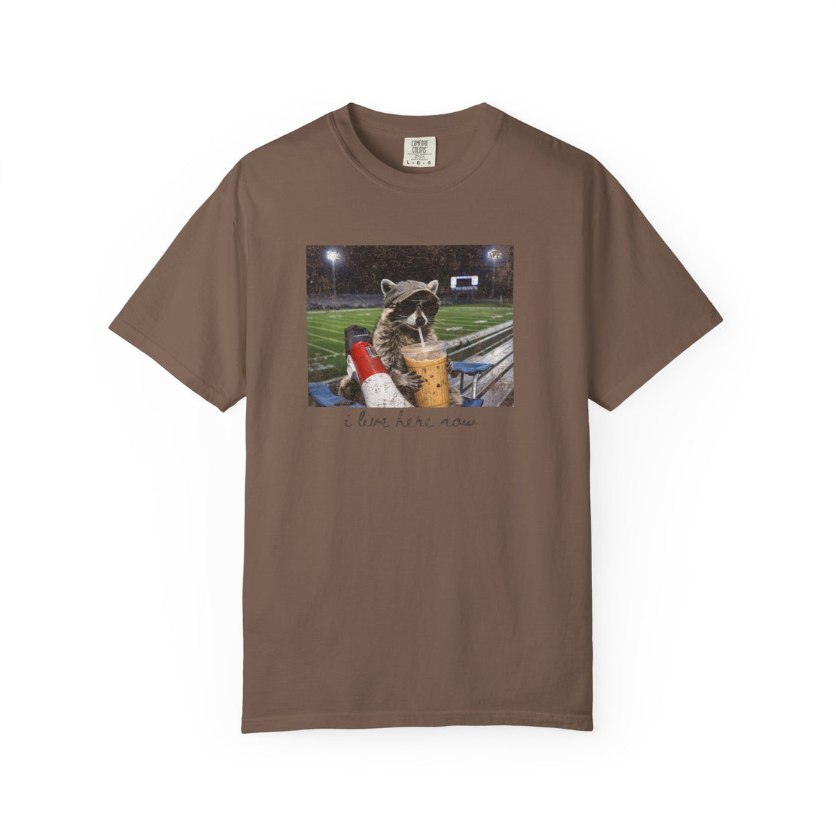 I Live Here Now Comfort Colors T-shirt