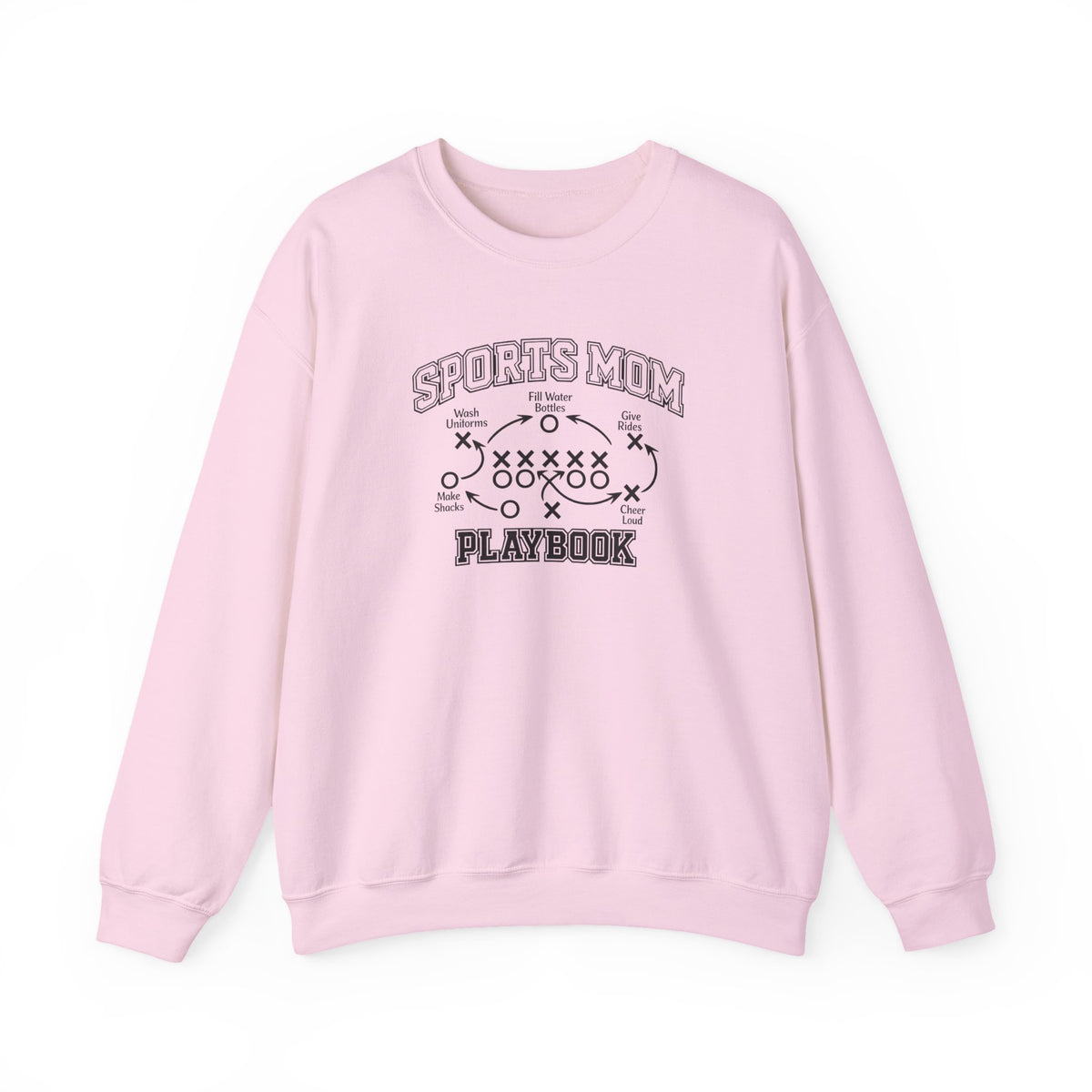 Sports Mom Playbook Crewneck Sweatshirt