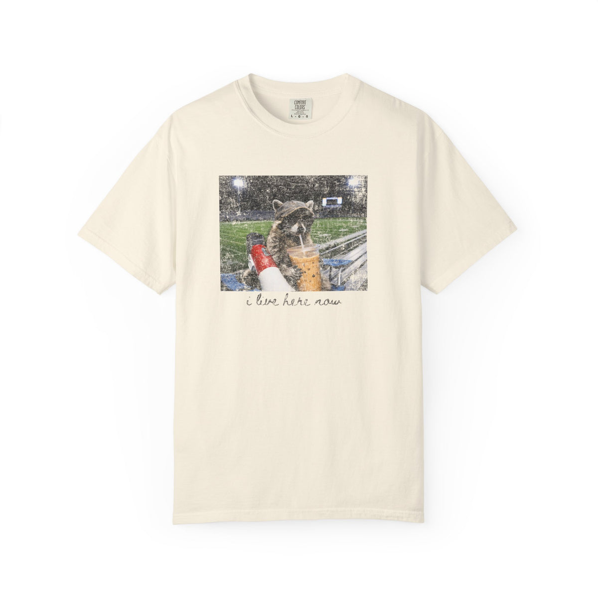 I Live Here Now Comfort Colors T-shirt