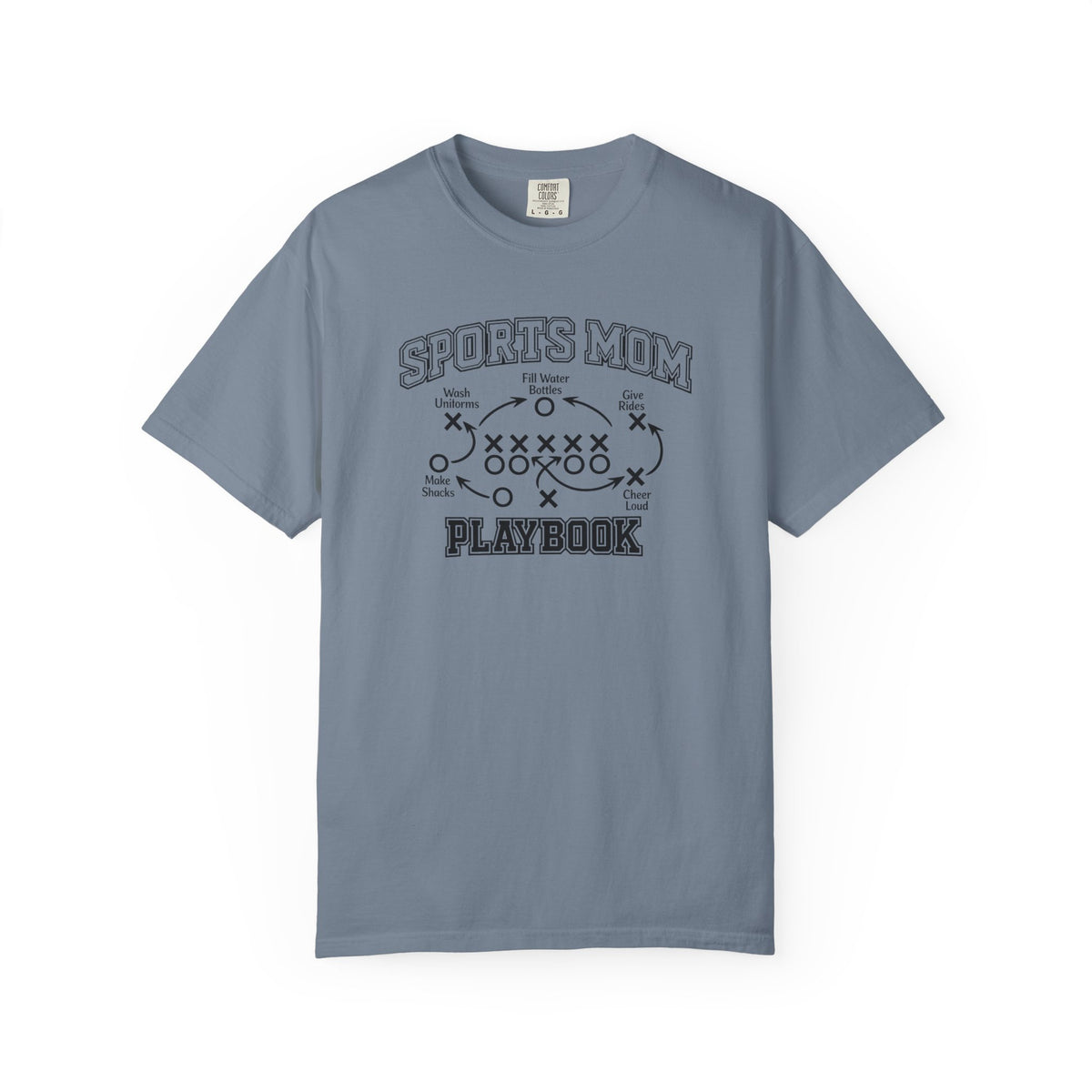 Sports Mom Playbook Comfort Colors T-shirt