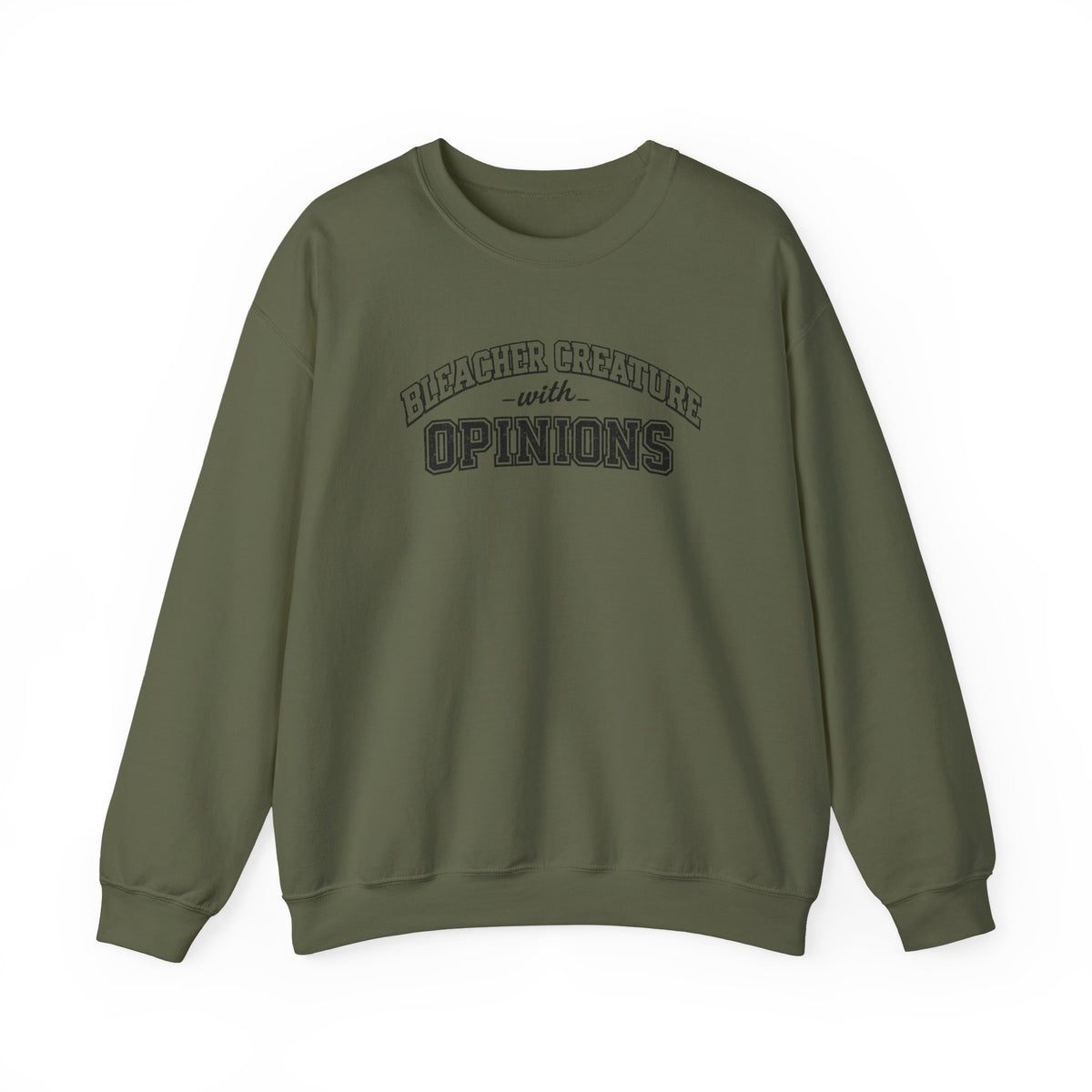 Bleacher Creature With Opinions Crewneck Sweatshirt