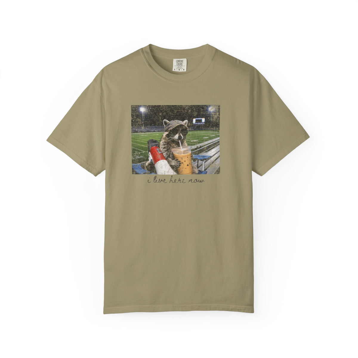 I Live Here Now Comfort Colors T-shirt