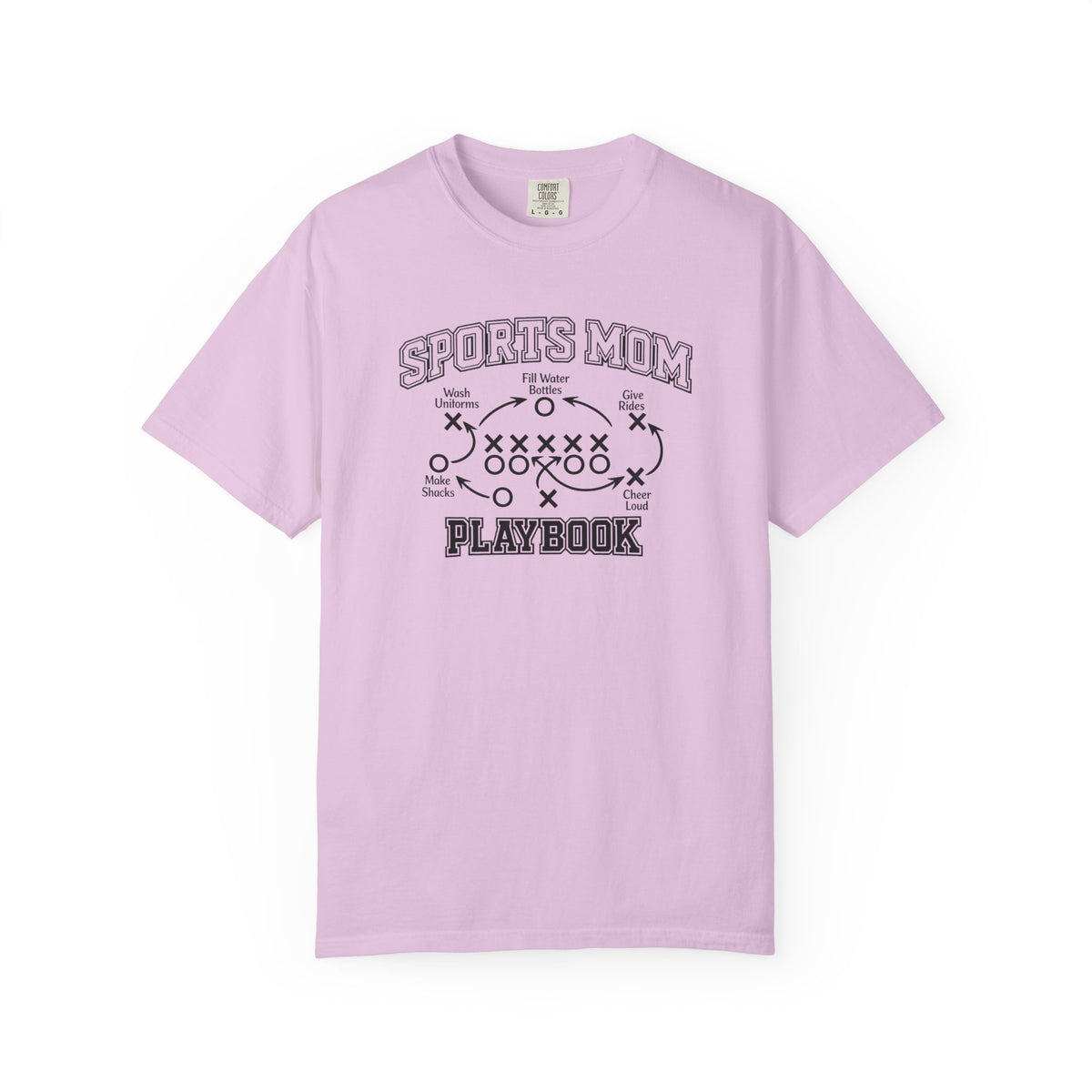 Sports Mom Playbook Comfort Colors T-shirt