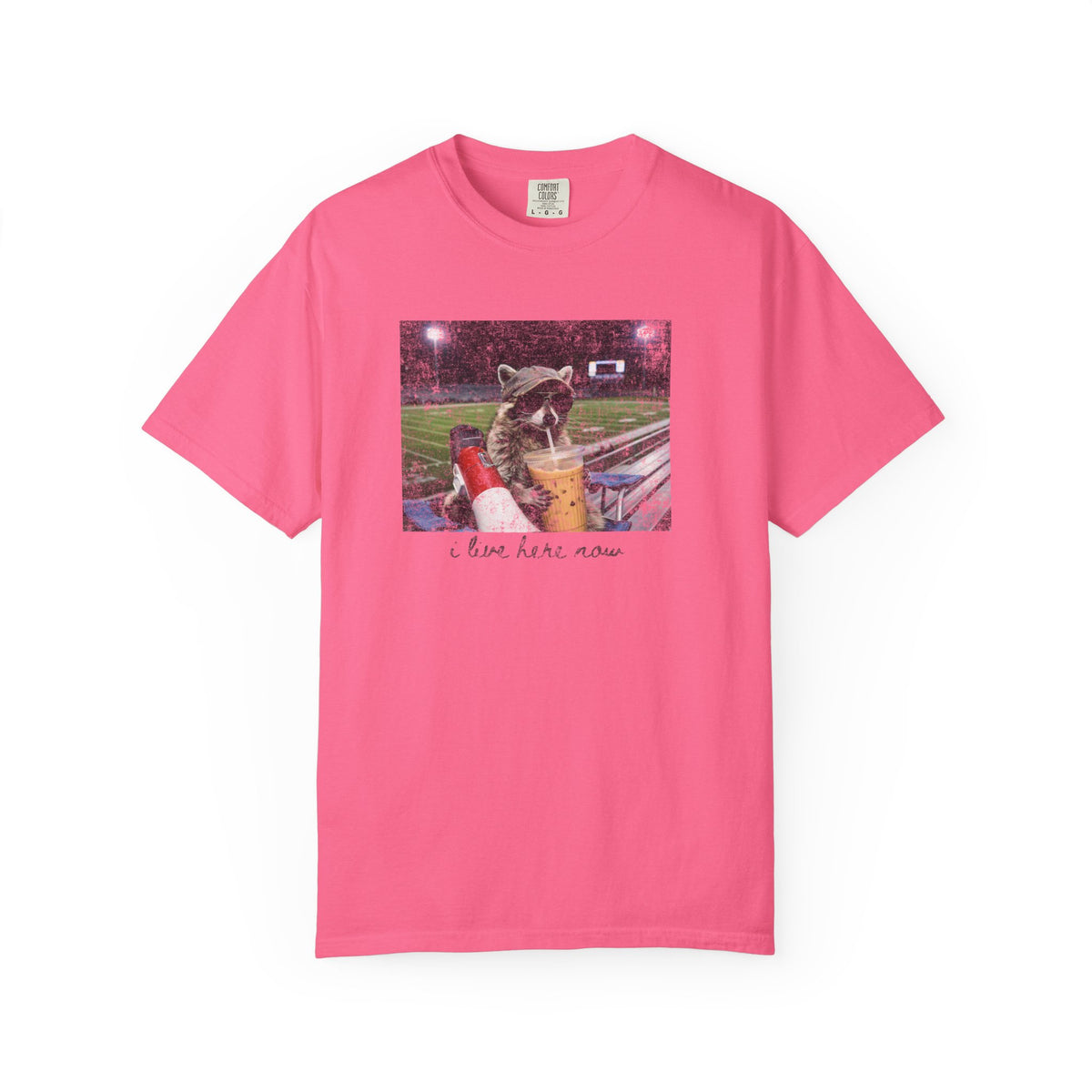 I Live Here Now Comfort Colors T-shirt