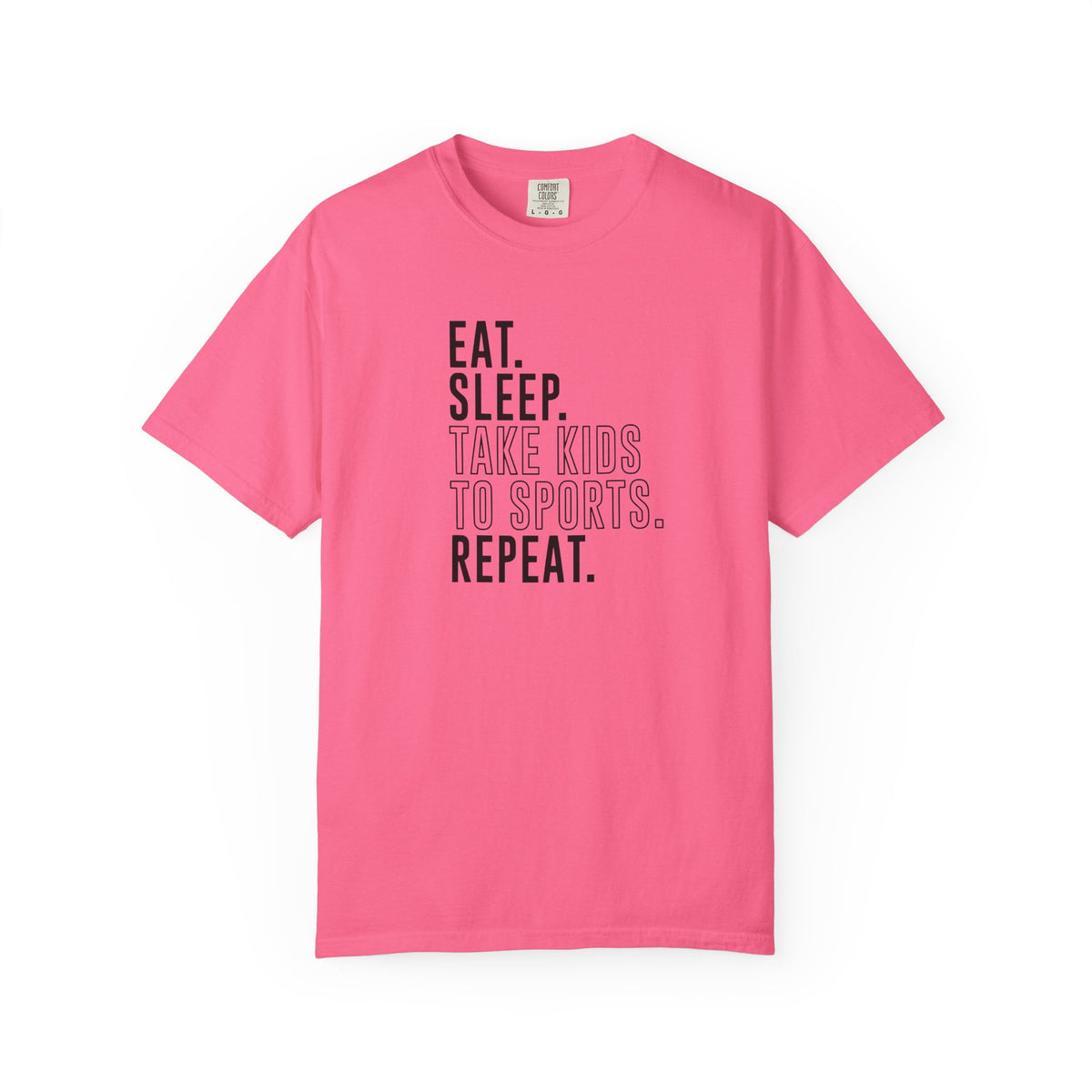 Eat Sleep, Take Kids Comfort Colors T-shirt
