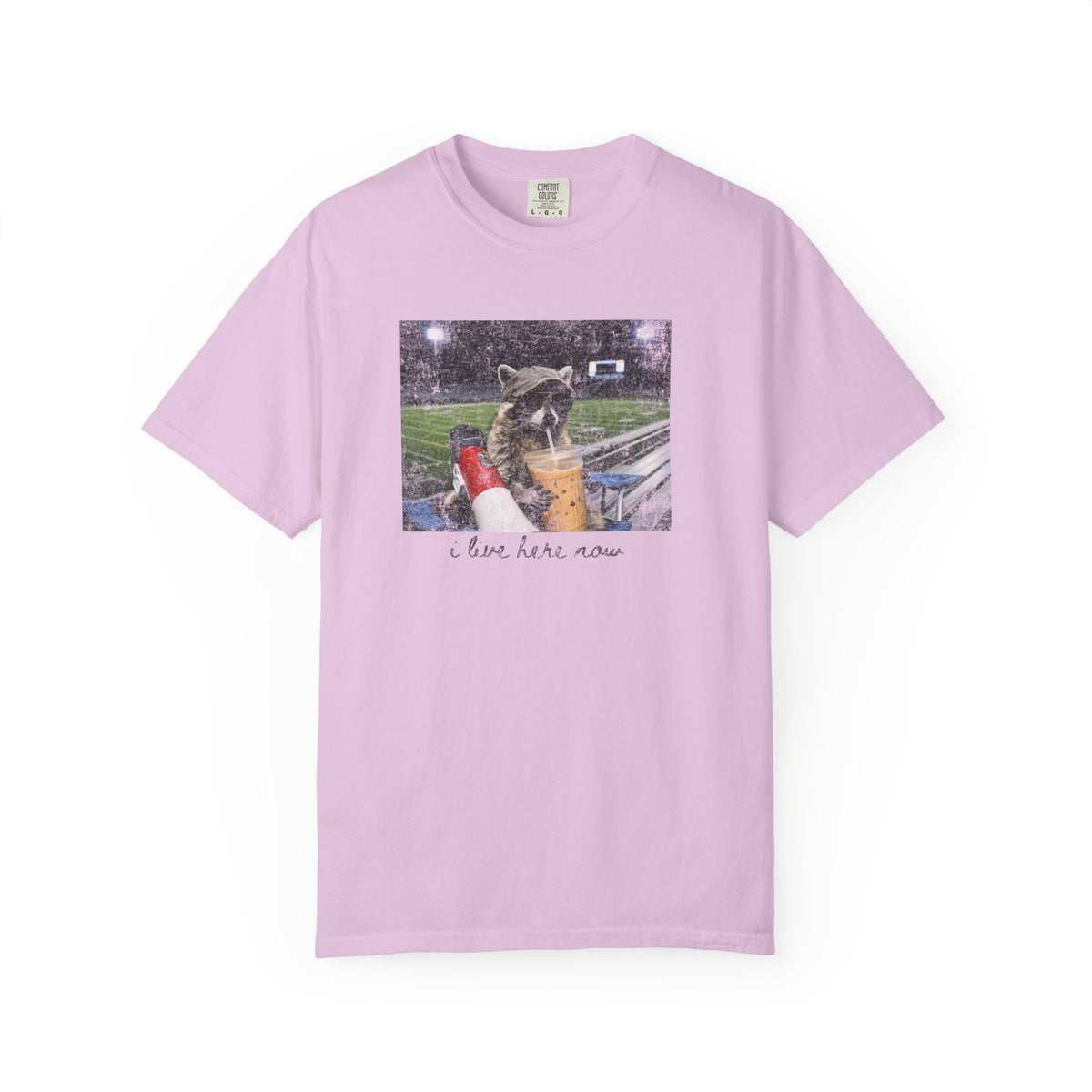 I Live Here Now Comfort Colors T-shirt