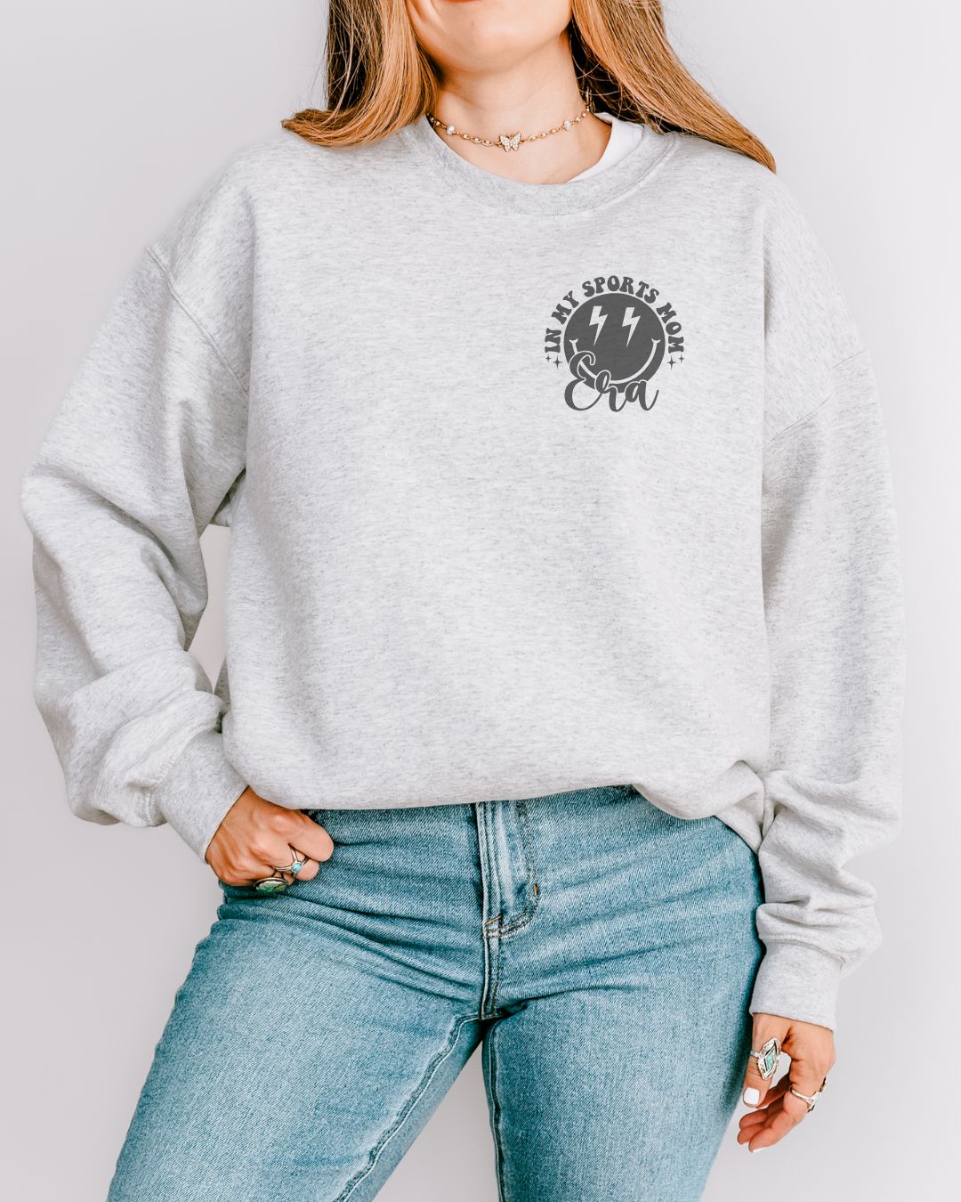 Sports Mom Era Crewneck Sweatshirt