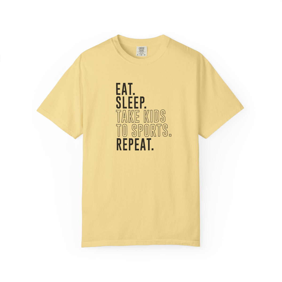 Eat Sleep, Take Kids Comfort Colors T-shirt
