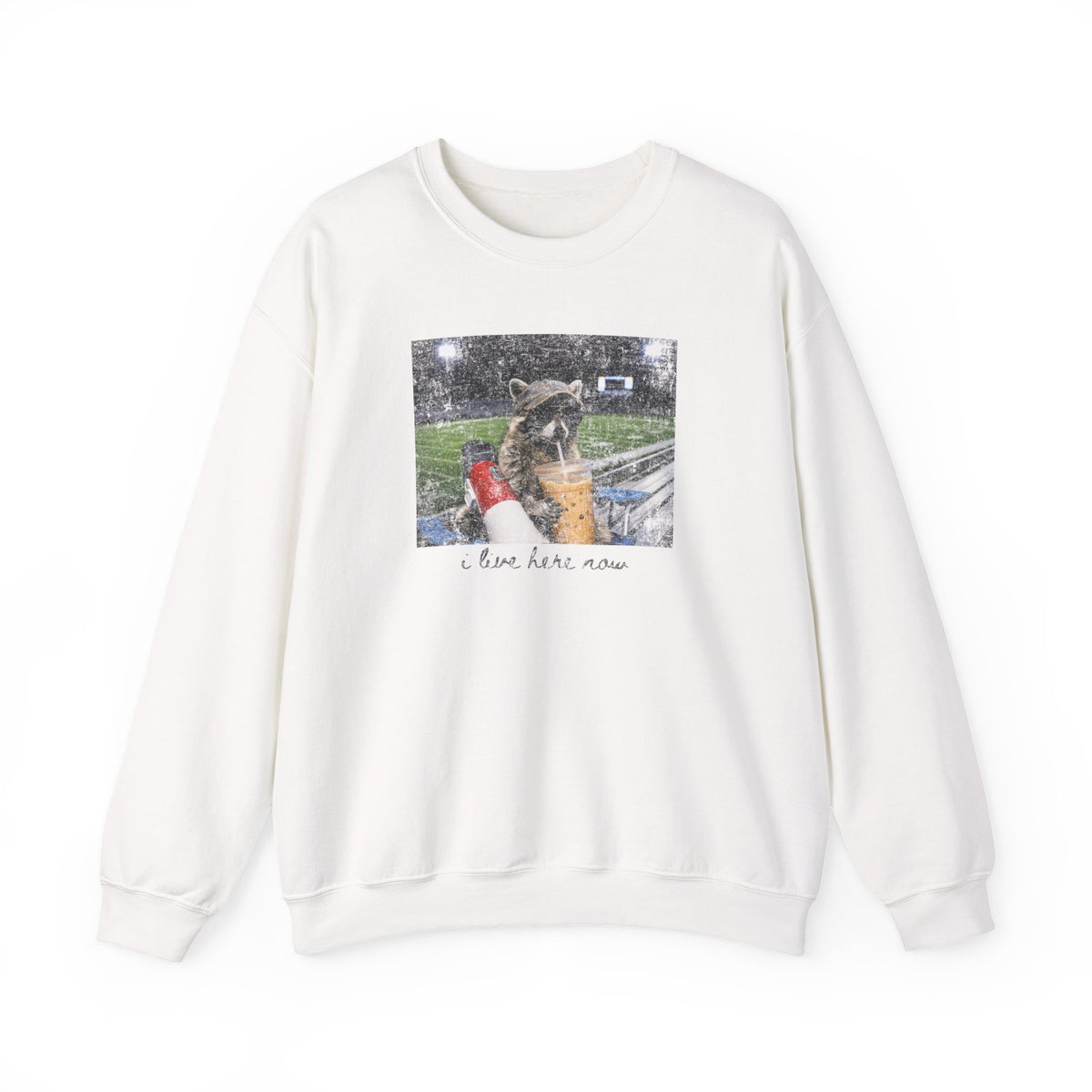 I Live Here Now Crewneck Sweatshirt