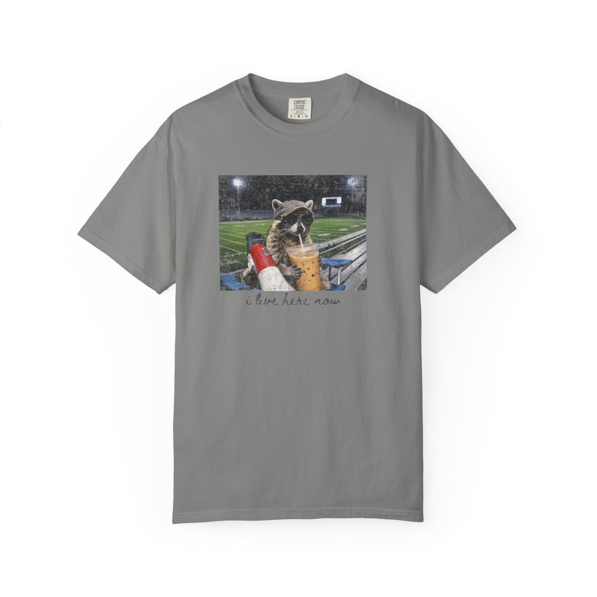 I Live Here Now Comfort Colors T-shirt