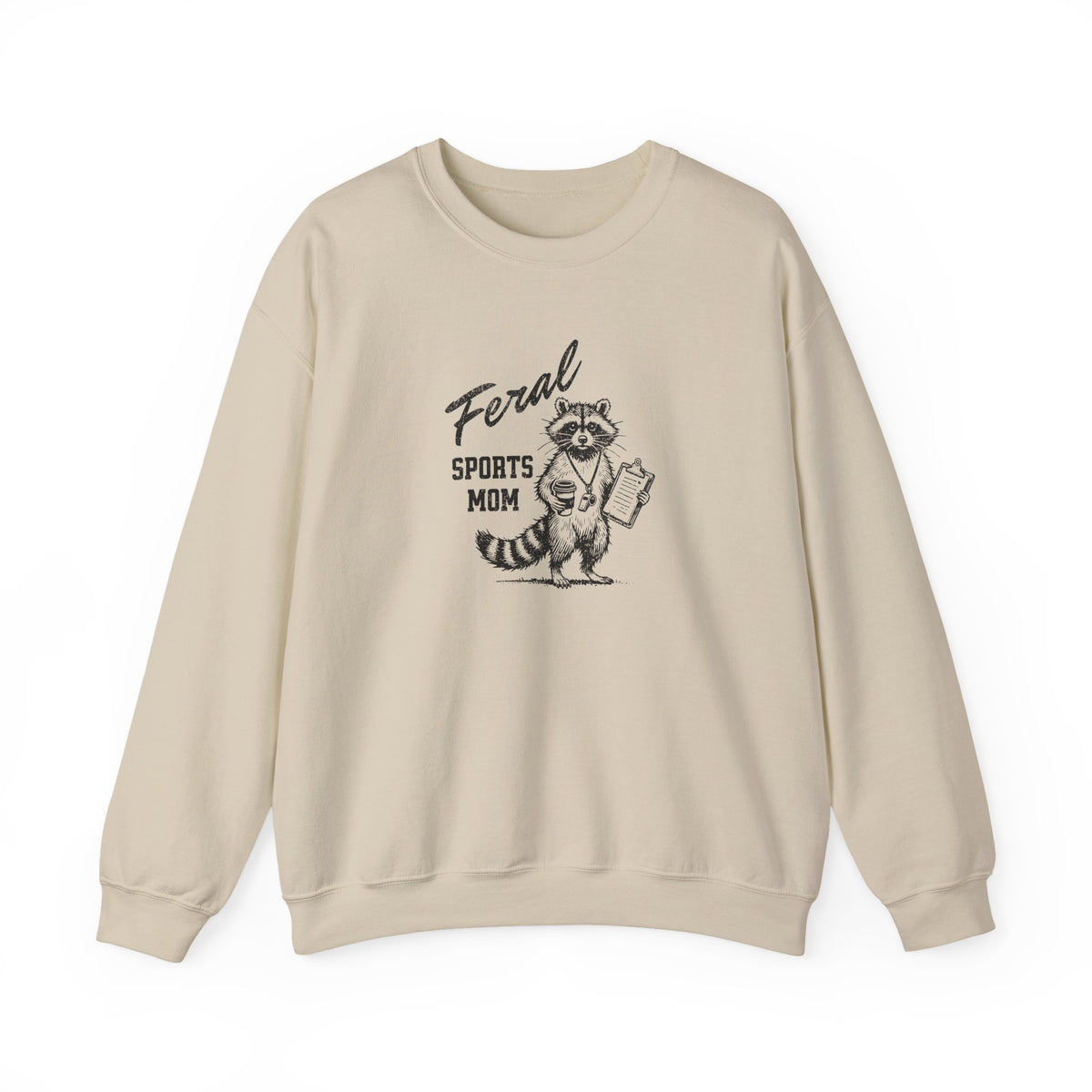Feral Sports Mom Crewneck Sweatshirt