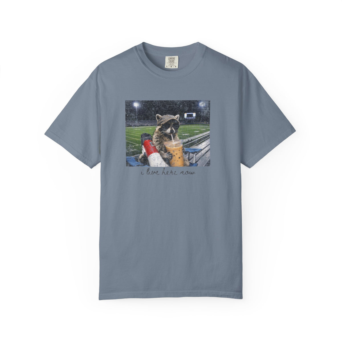I Live Here Now Comfort Colors T-shirt