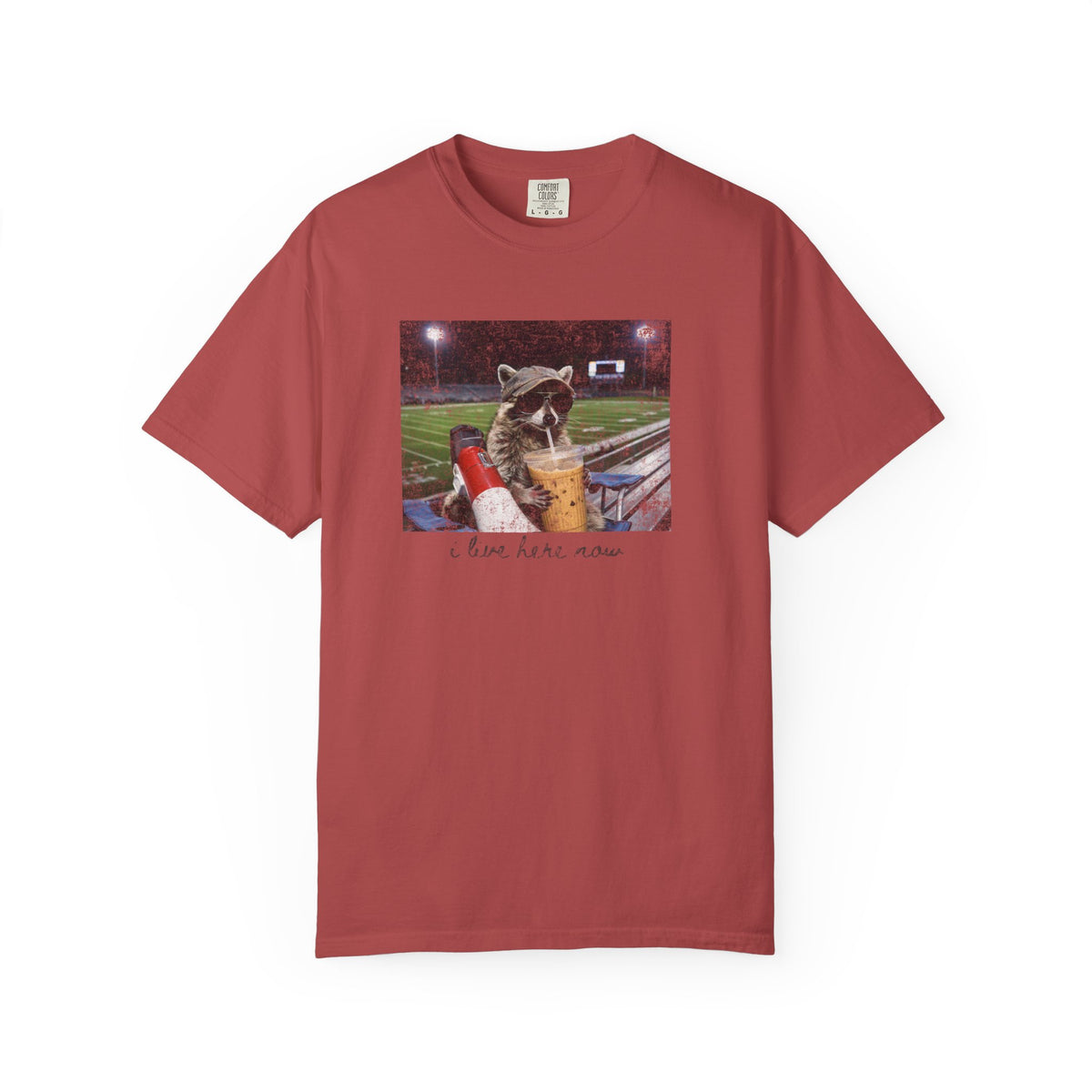 I Live Here Now Comfort Colors T-shirt