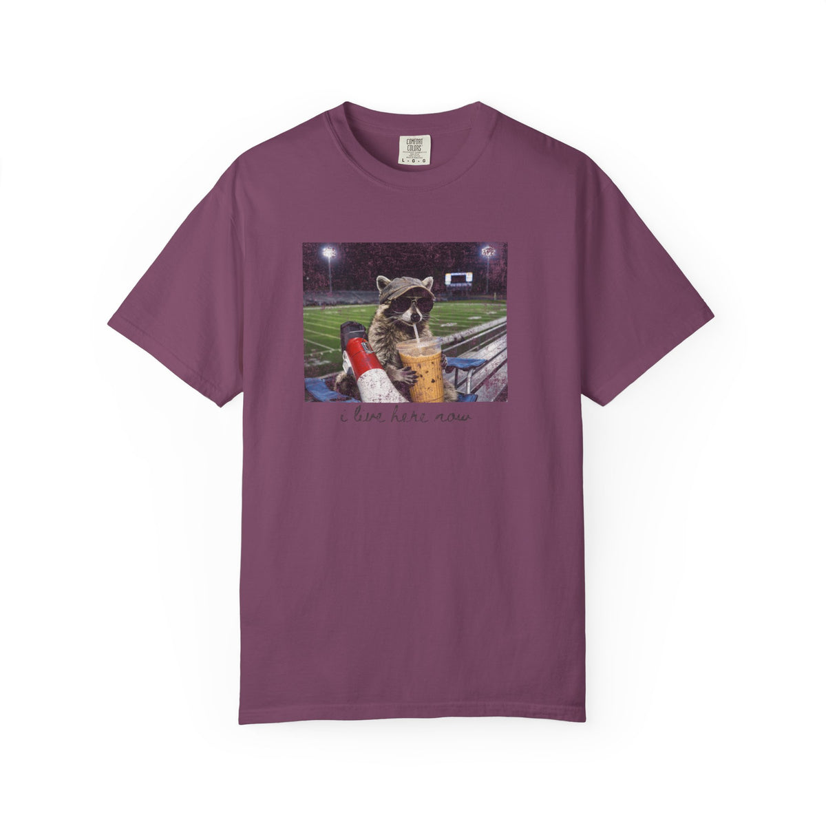 I Live Here Now Comfort Colors T-shirt