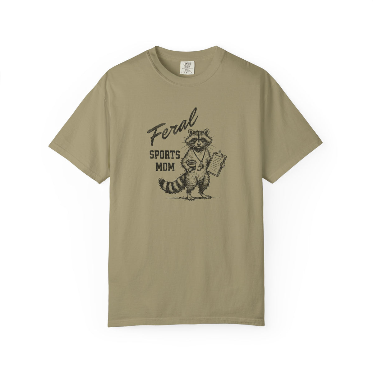 Feral Sports Mom Comfort Colors T-shirt