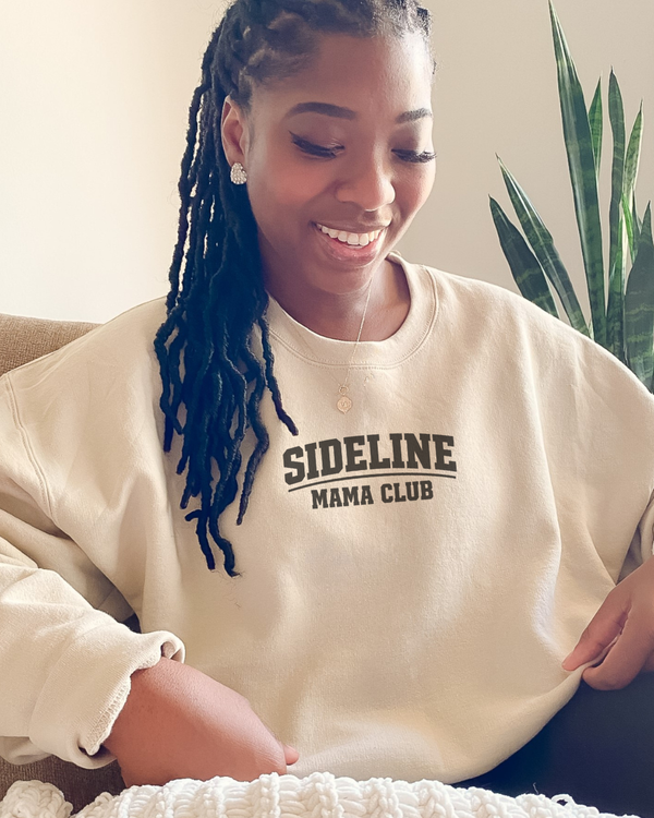 Sideline Mama Club Crewneck Sweatshirt