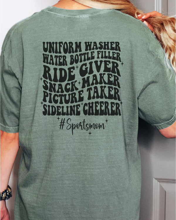 Sports Mom Era Comfort Colors  T-shirt