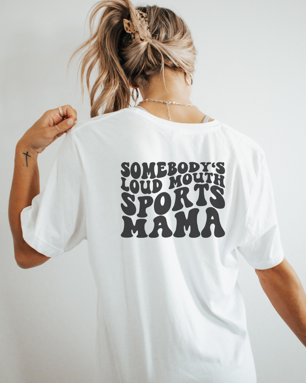 Loud Mouth Sports Mama Comfort Colors T-shirt